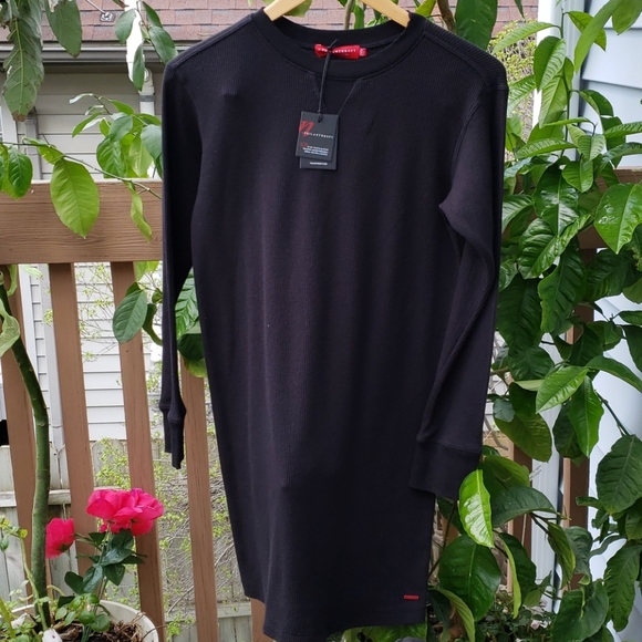 n:PHILANTHROPY Dresses & Skirts - N:Philanthropy Geneva Black Thermal Dress nwt